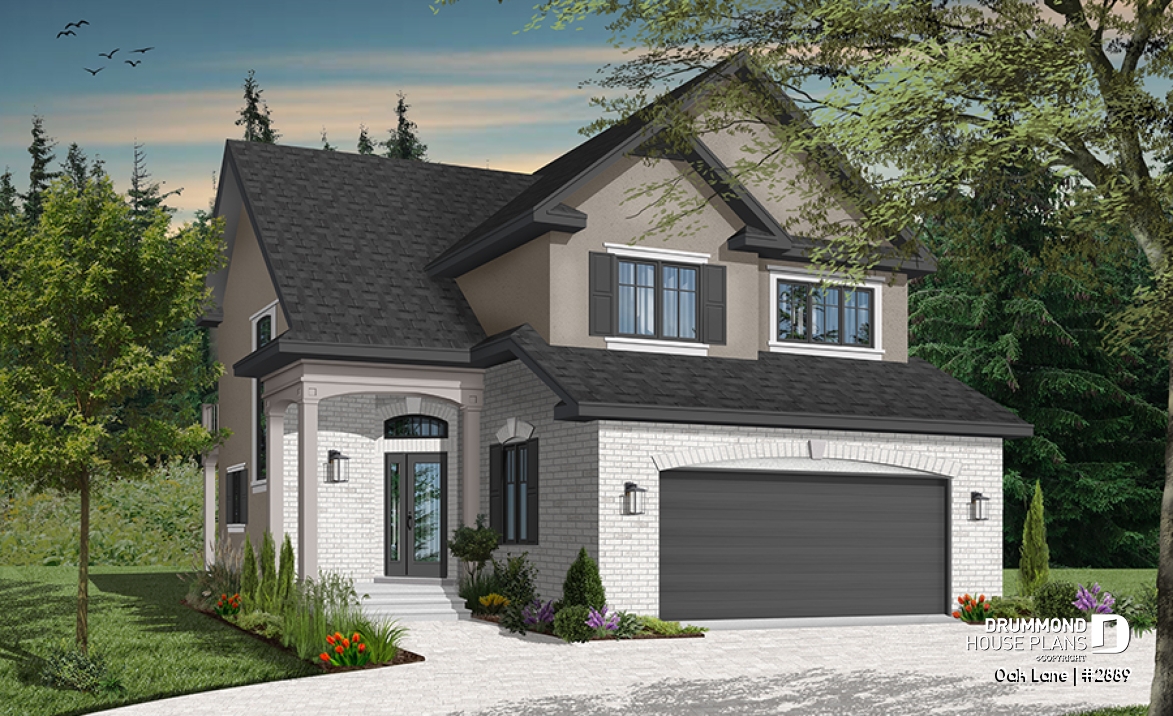 front - BASE MODEL - Oak Lane