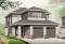 front - BASE MODEL - 3 bedroom Modern home design, nursery off the master bedroom, open floor plan, large pantry - Oak Lane 2