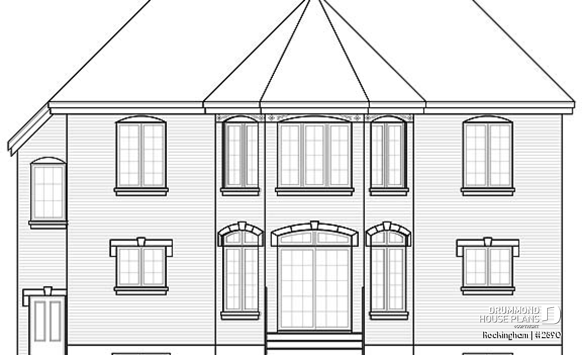 rear elevation - Rockingham