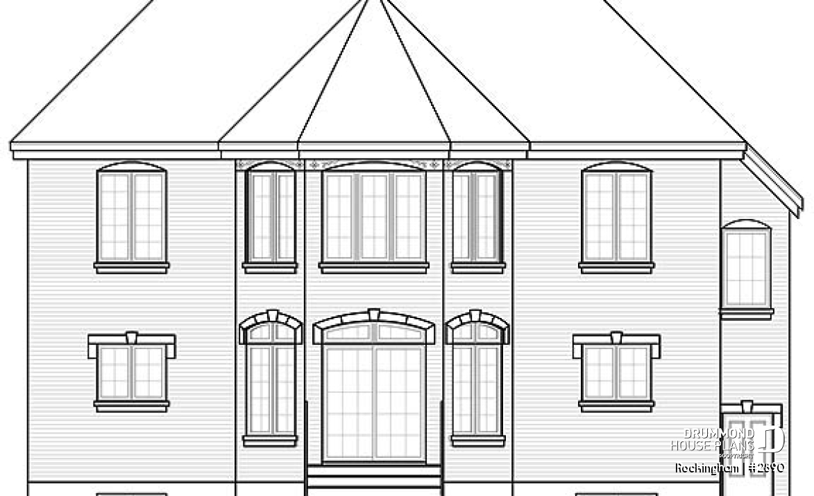 rear elevation - Rockingham