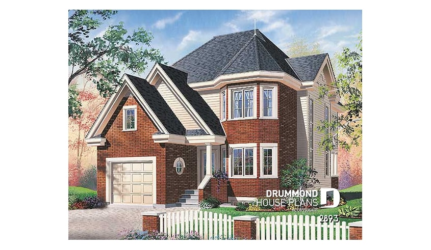 2-Story Homes, Brick Home Plans