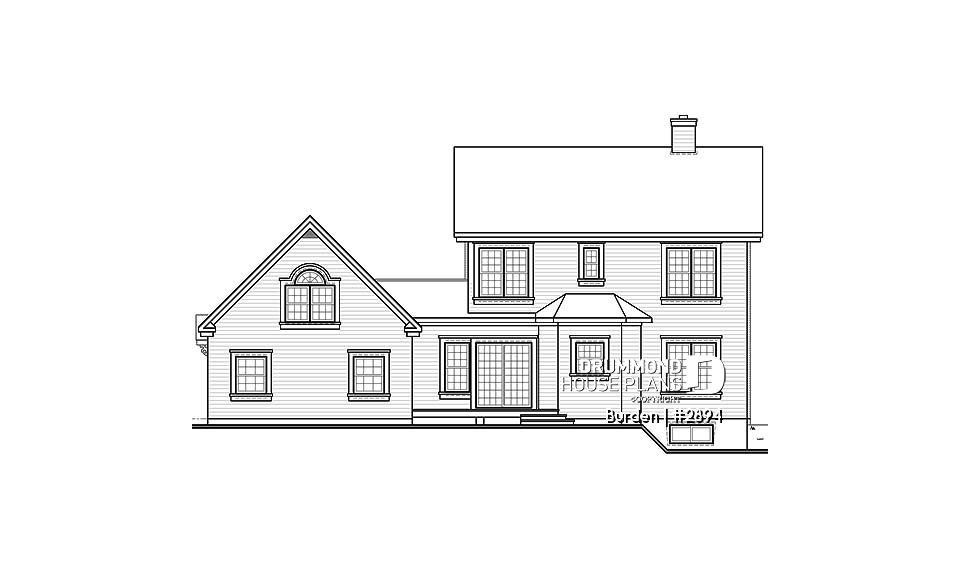 rear elevation - Burden