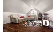 Photo thumbnail Bonus room - Plan 2896A