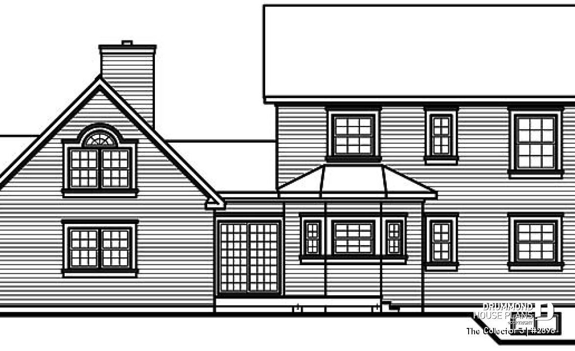 rear elevation - The Collector 3