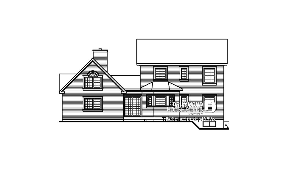 rear elevation - The Collector 3