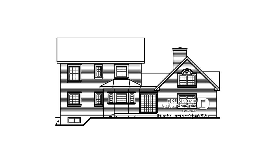 rear elevation - The Collector 3