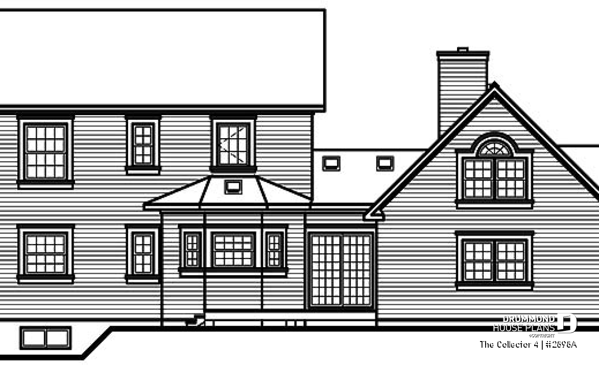 rear elevation - The Collector 4