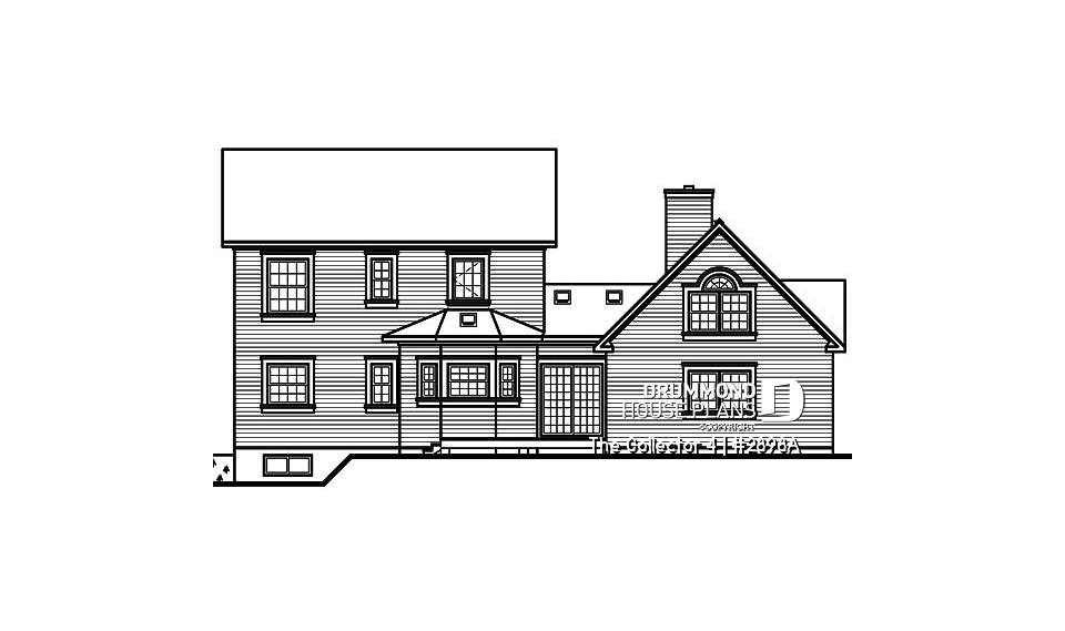 rear elevation - The Collector 4