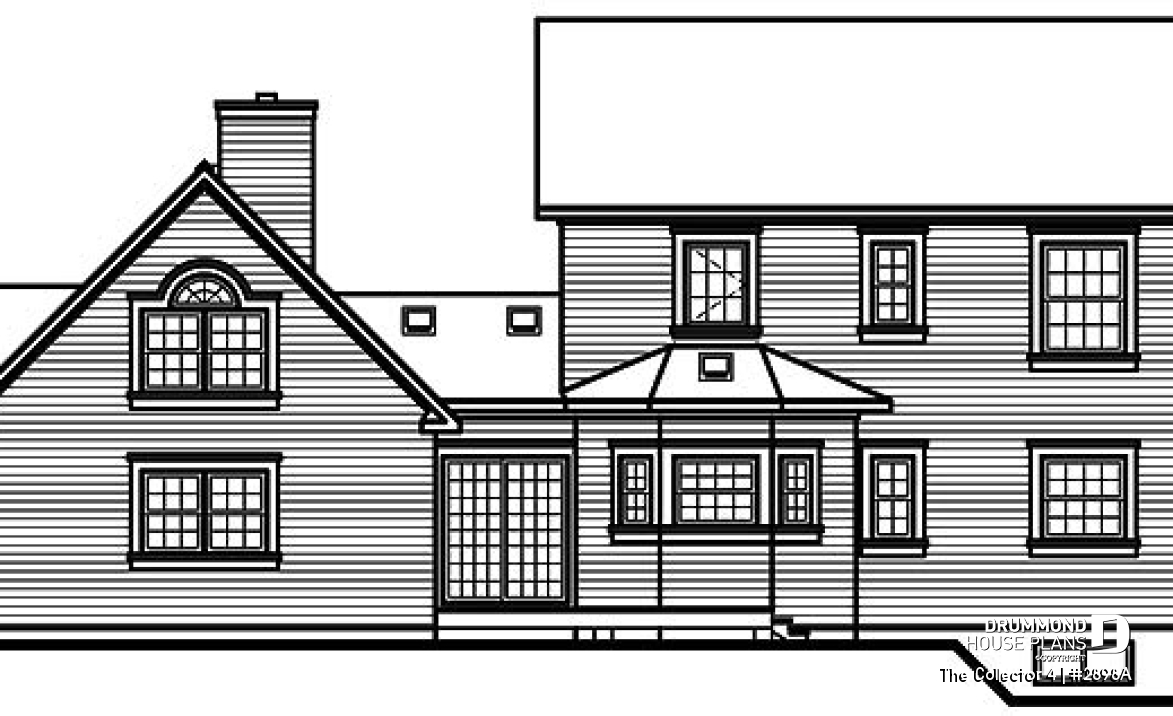 rear elevation - The Collector 4