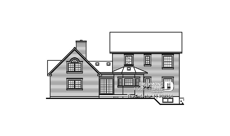 rear elevation - The Collector 4