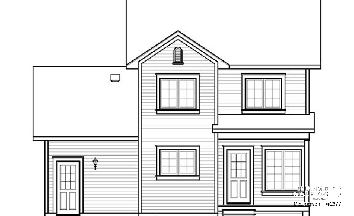 rear elevation - Maupassant