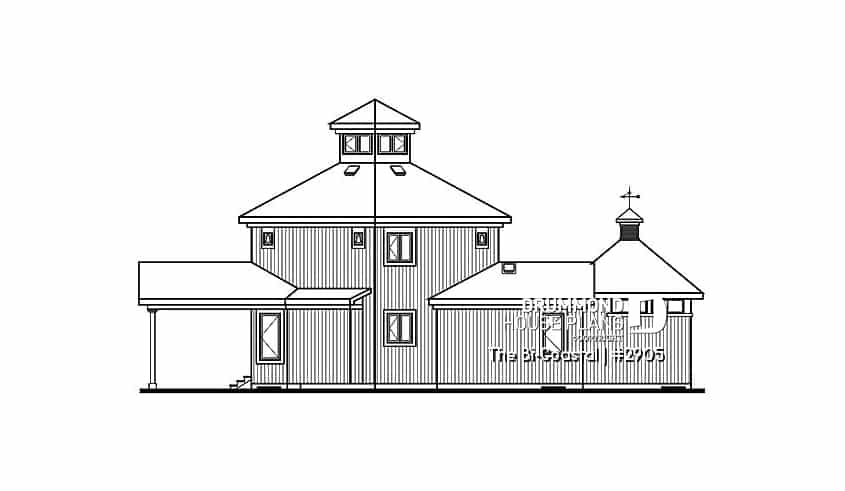 rear elevation - The Bi-Coastal