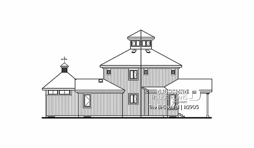 rear elevation - The Bi-Coastal