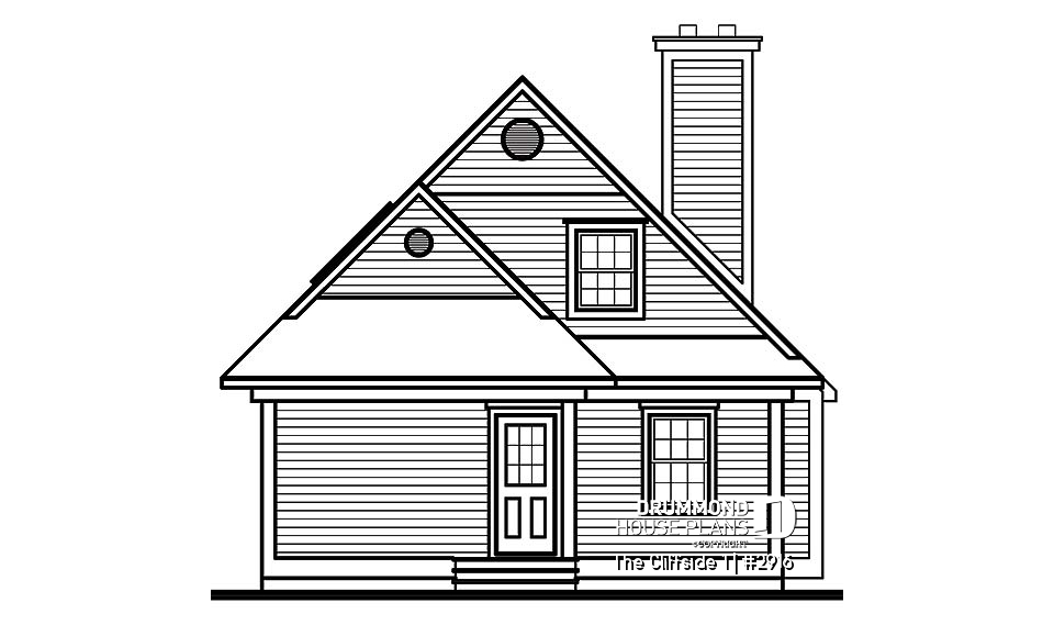 front elevation - The Cliffside 1