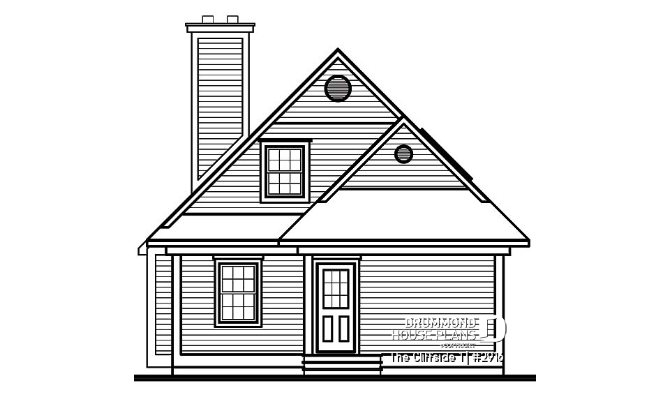 front elevation - The Cliffside 1