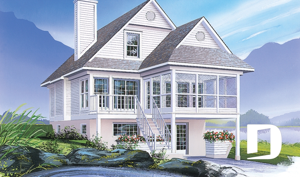 Rear view - BASE MODEL -  - The Cliffside 1