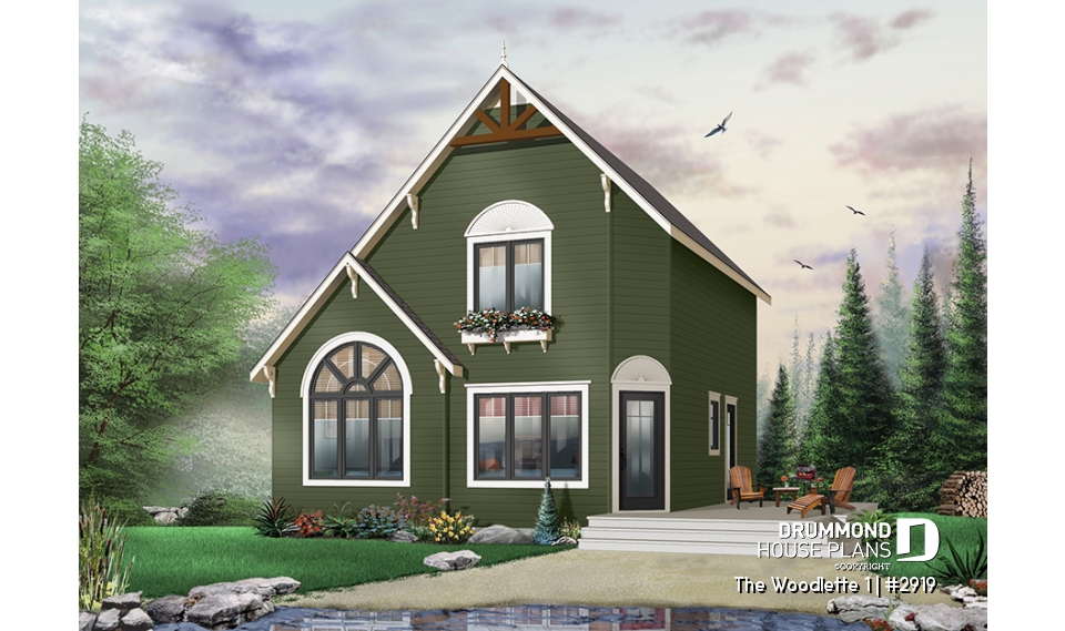 Color version 3 - Front - The Woodlette 1