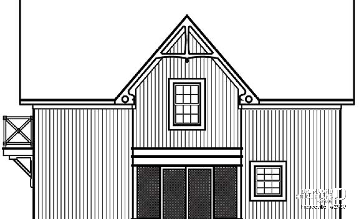 rear elevation - Francavilla