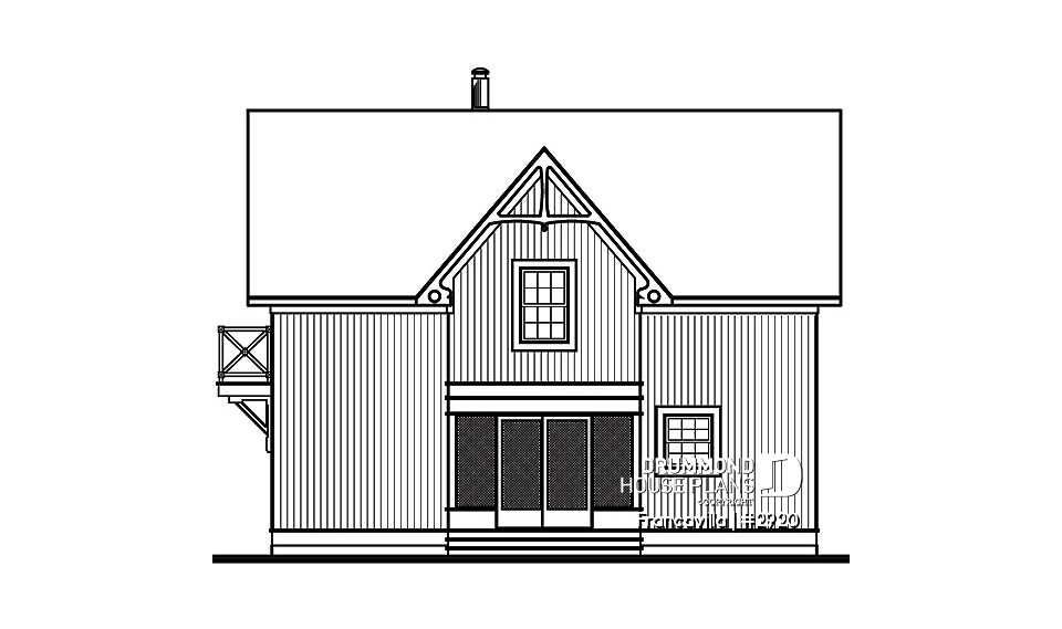 rear elevation - Francavilla
