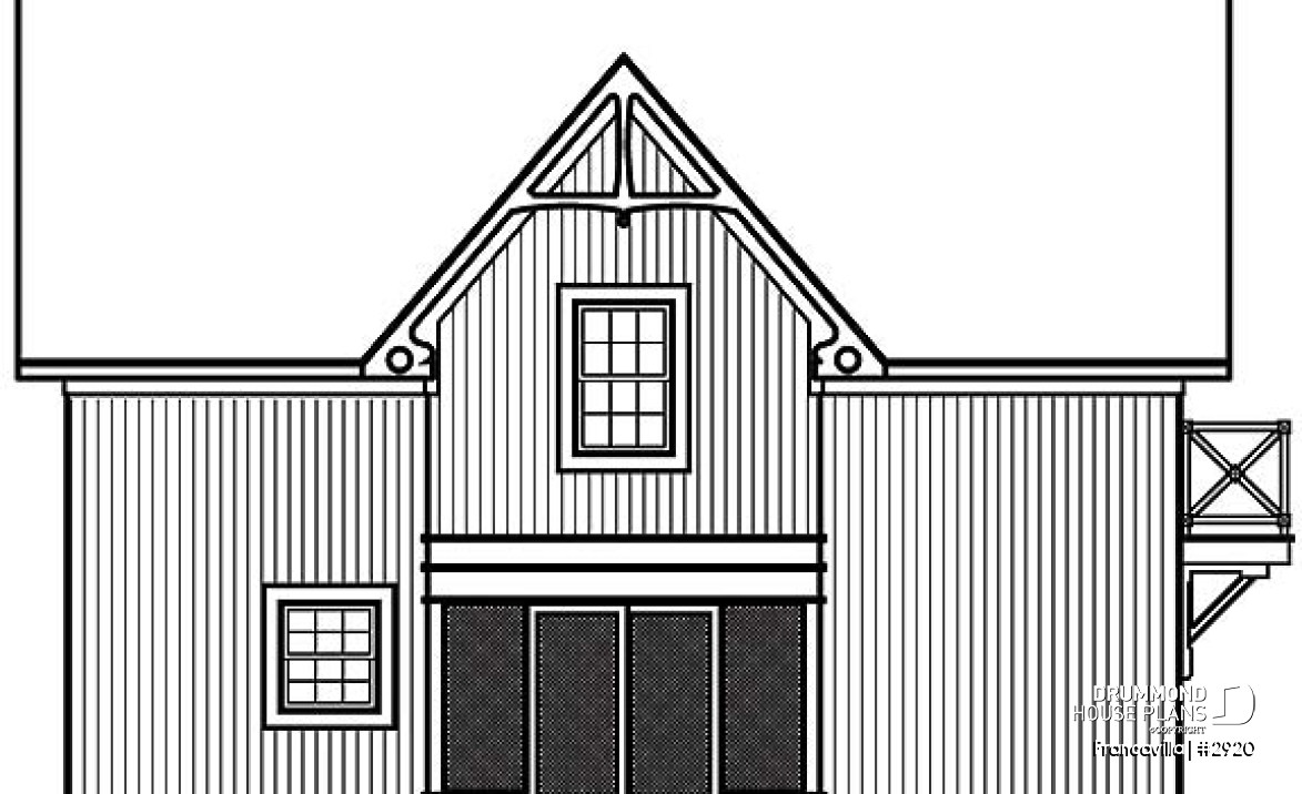 rear elevation - Francavilla