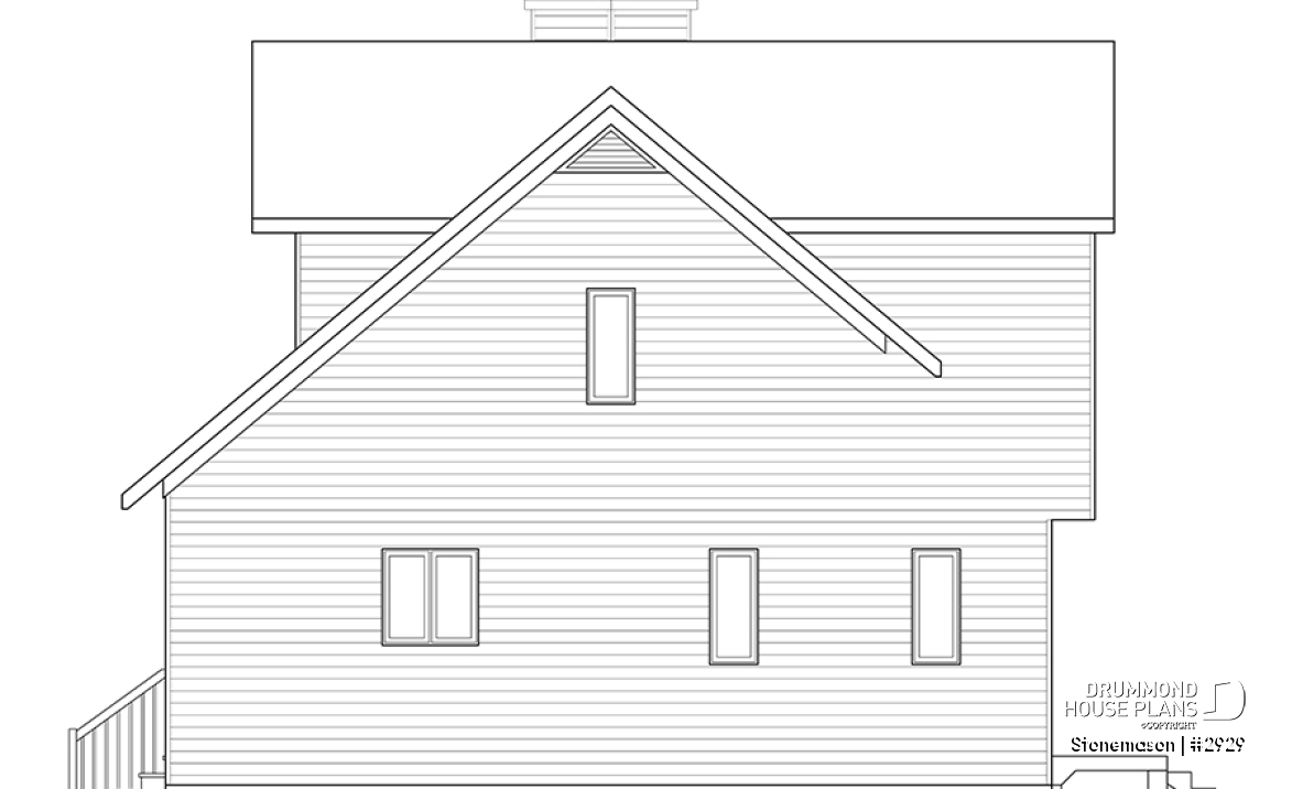 rear elevation - Stonemason