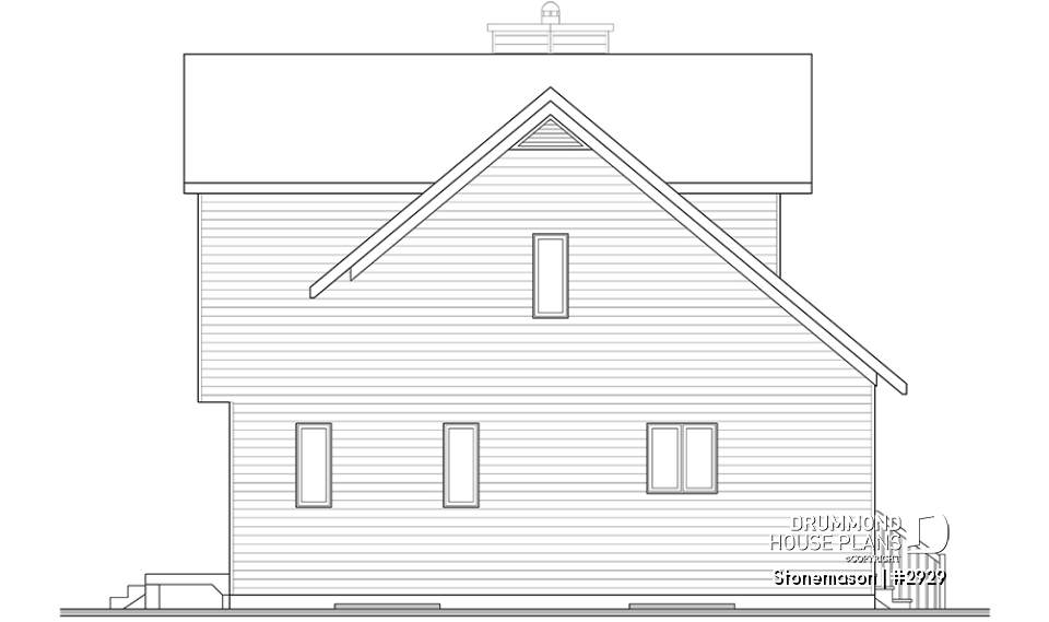 rear elevation - Stonemason