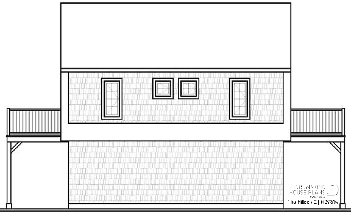 rear elevation - The Hillock 2