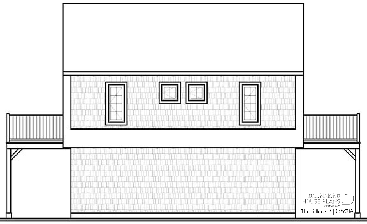 rear elevation - The Hillock 2