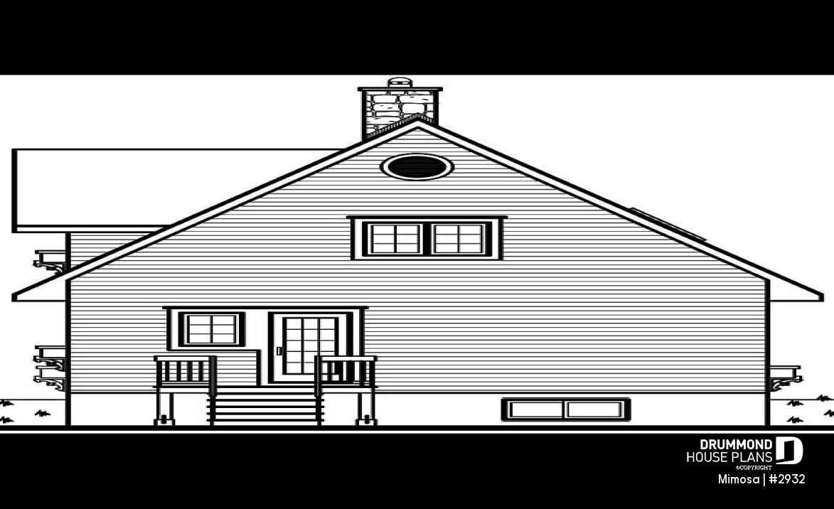 rear elevation - Mimosa