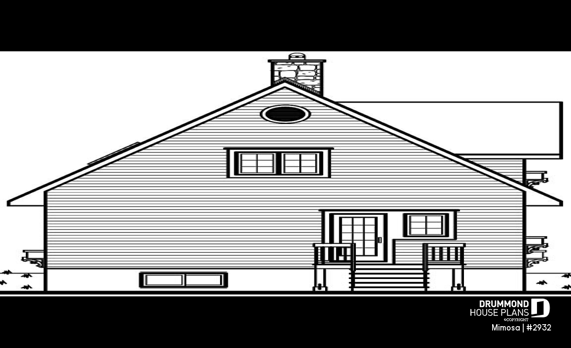 rear elevation - Mimosa