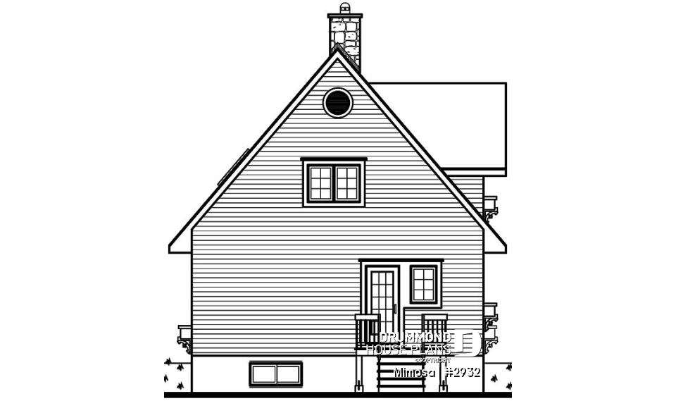 rear elevation - Mimosa