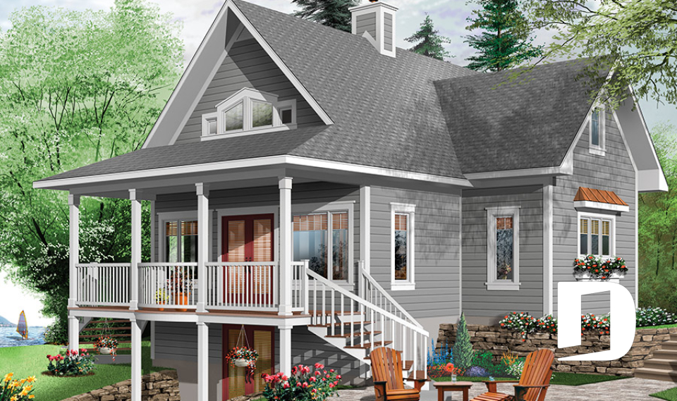 Rear view - BASE MODEL -  - Drummond Vistas