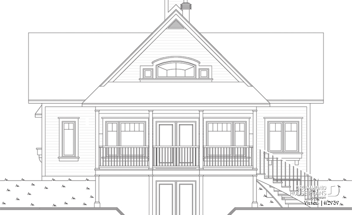 rear elevation - Vistas 