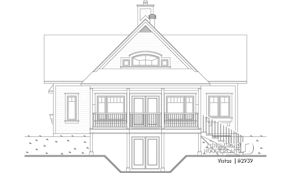 rear elevation - Vistas 