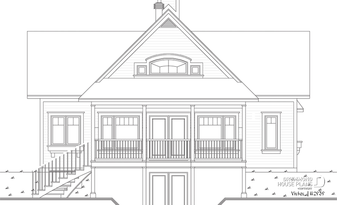 rear elevation - Vistas 