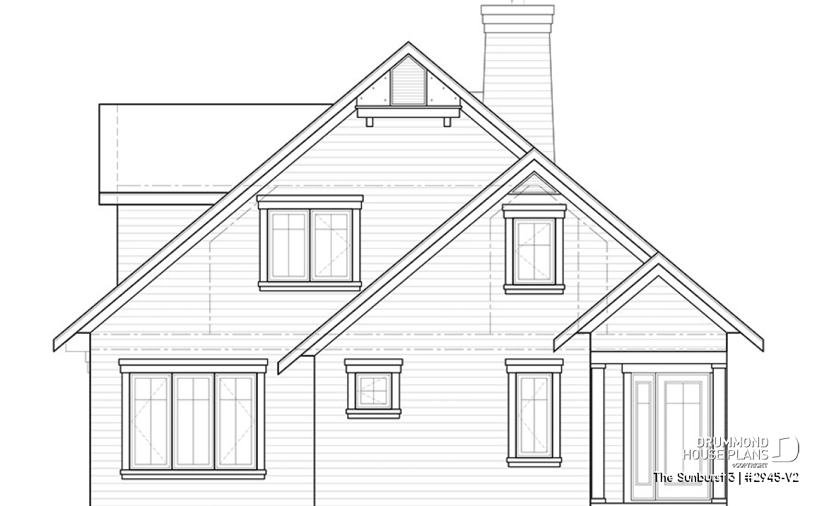 front elevation - The Sunburst 3