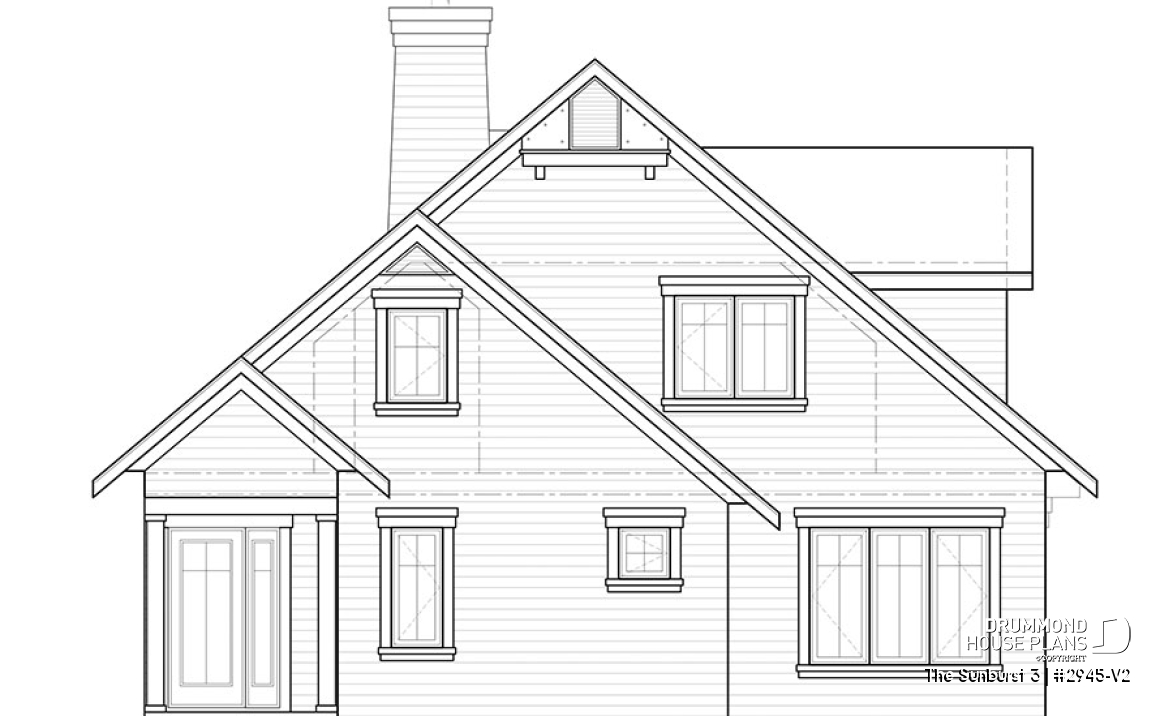 front elevation - The Sunburst 3