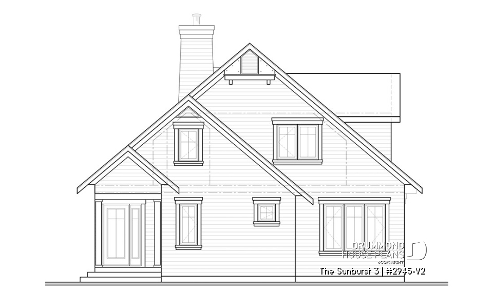 front elevation - The Sunburst 3