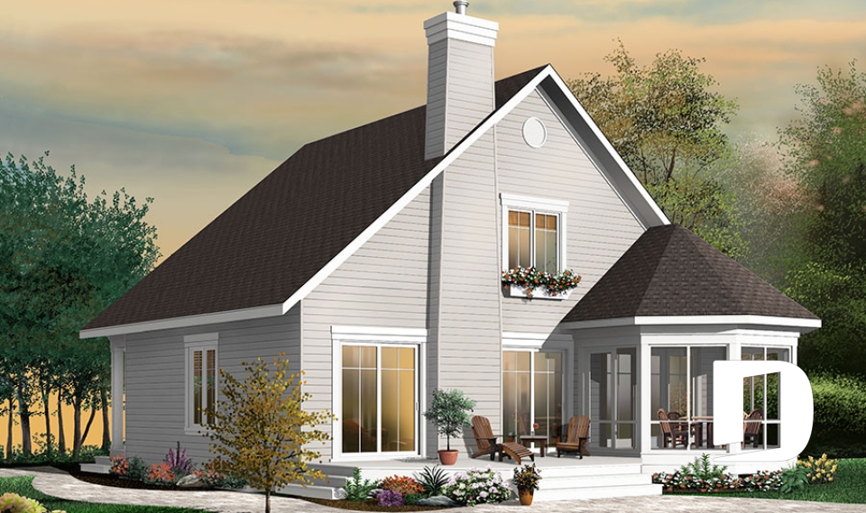 Rear view - BASE MODEL -  - The Sunburst 3