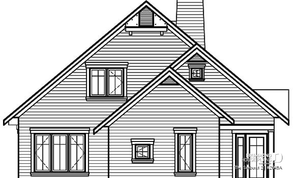 front elevation - The Sunburst 2