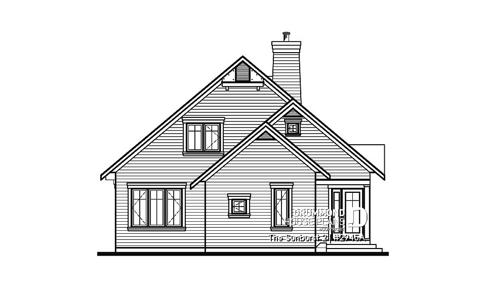 front elevation - The Sunburst 2