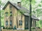 front - BASE MODEL - Scandinavian family wood cottage house plan, 2 bedrooms, mezzanine, low budget, great style - Woodland