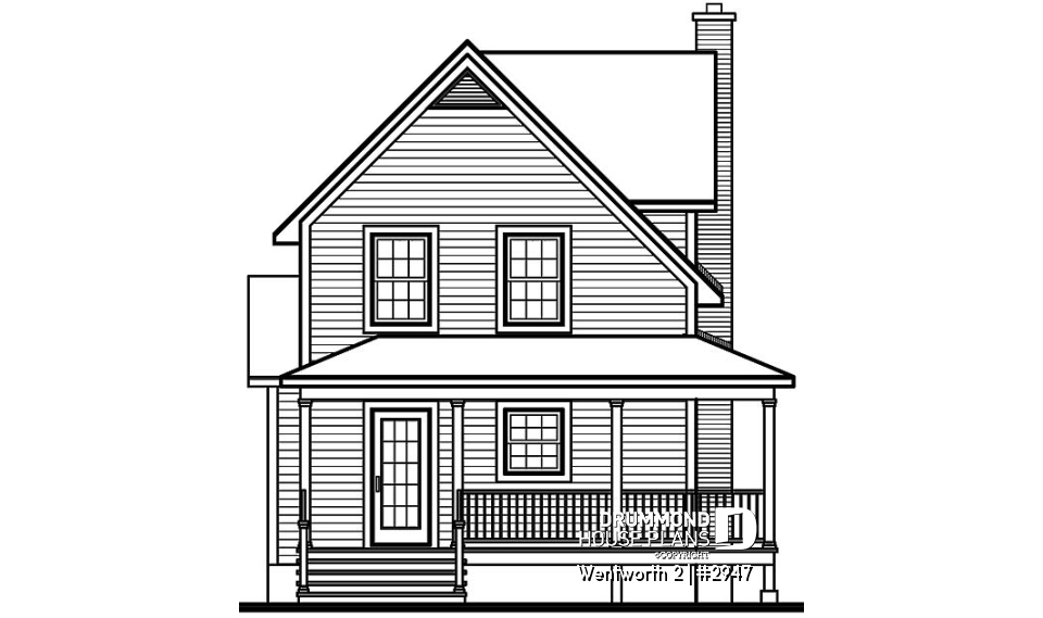 front elevation - Wentworth 2