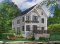 Color version 2 - Rear - Cottage plan with a large master bedroom (sitting area), great natural lights, laundry on main floor - Meunier