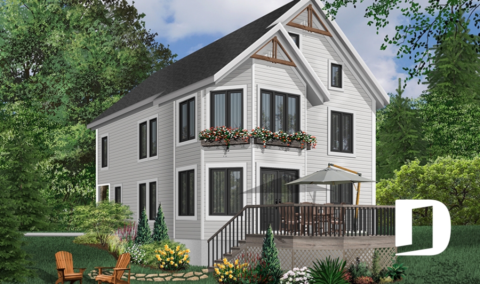 Rear view - BASE MODEL -  - Meunier