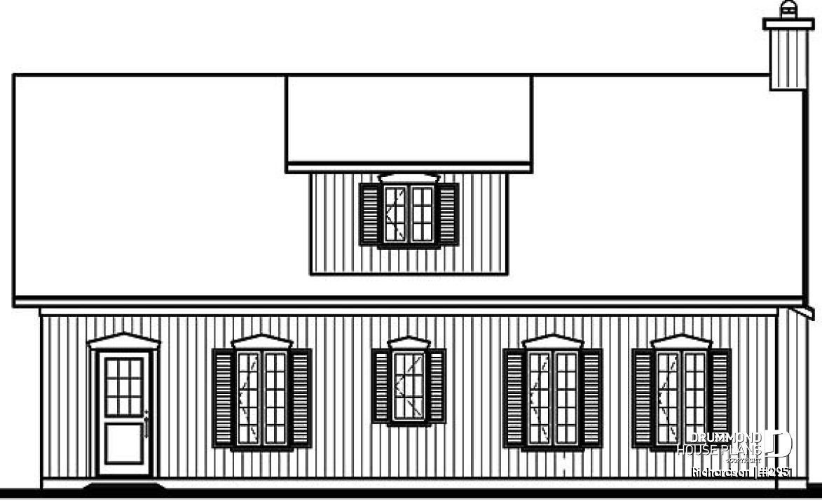 rear elevation - Richardson