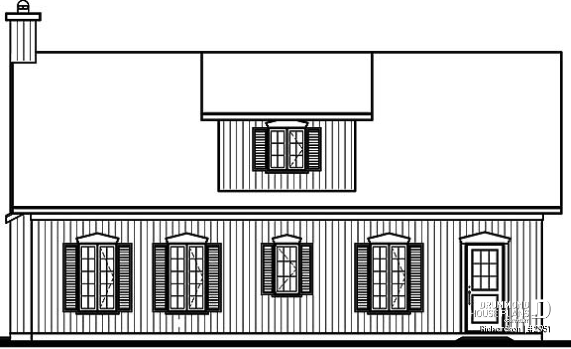 rear elevation - Richardson
