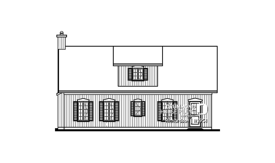 rear elevation - Richardson