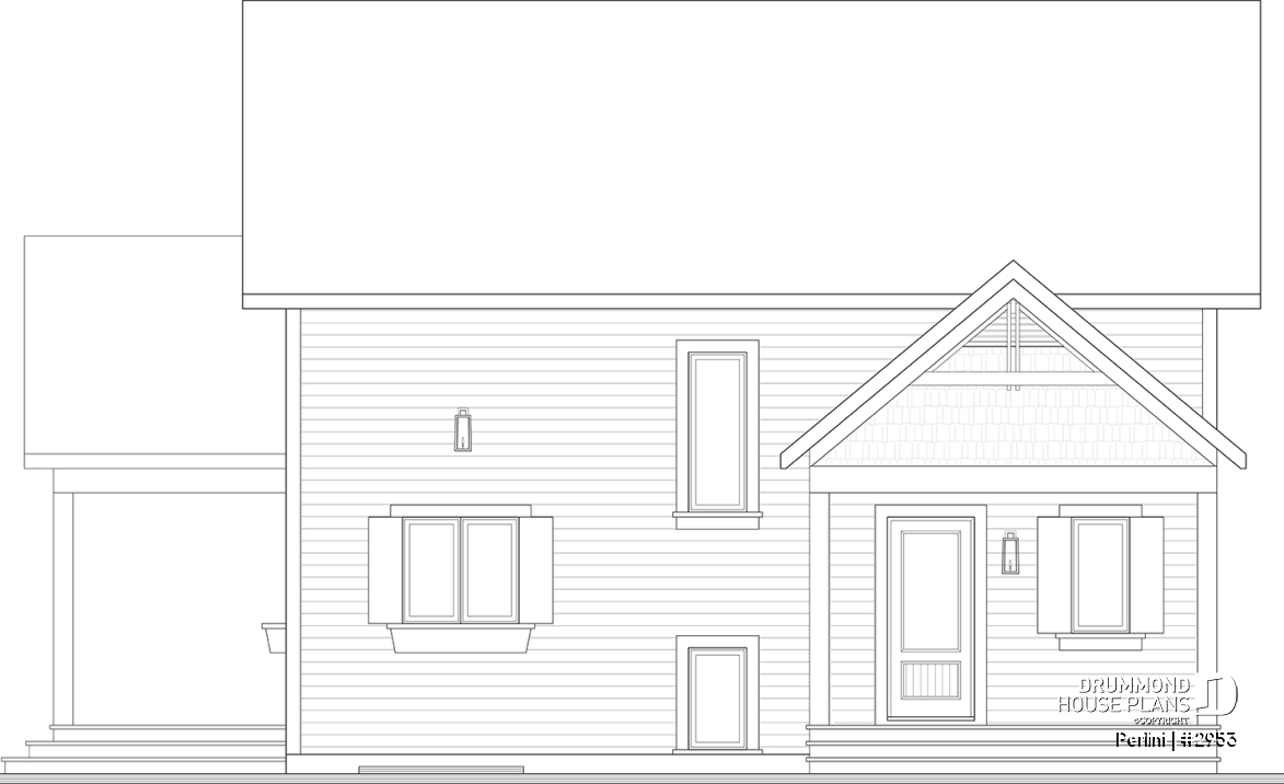 rear elevation - Perlini