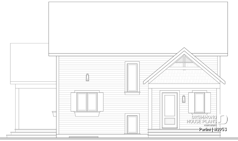 rear elevation - Perlini